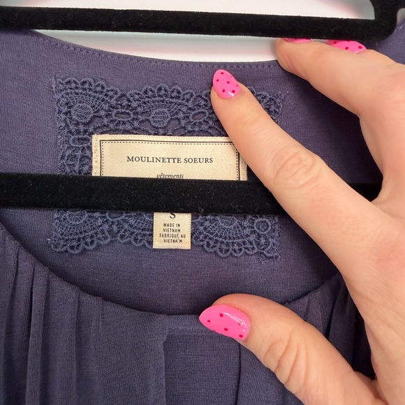 Anthropology moulinette soeurs long dress - Picture 6 of 8